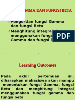 Fungsi Gamma Dan Beta