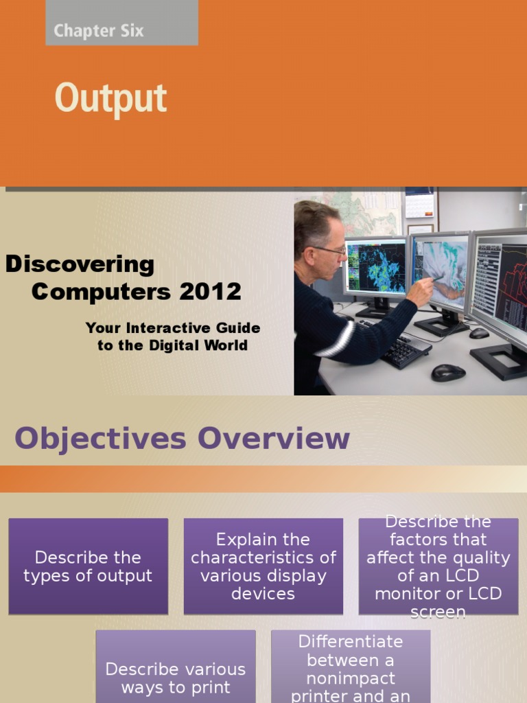 Output Devices in Computing Explained | PDF | Printer (Computing ...