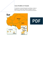 Cuencas Petrolíferas de Venezuela