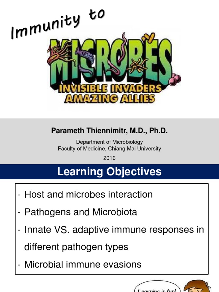 Immunity To Microbes - Parameth - AUG 2016 | PDF | T Helper Cell ...