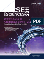 Gcse Additional Science Spec