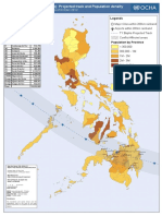 Philippines: TY Bopha (Pablo) Projected Track and Population Density