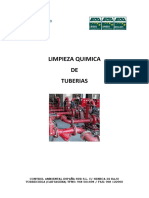 Limpieza Quimica de Tuberias