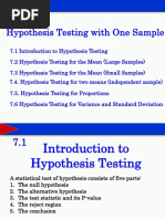 CH 9 Hypothesis Testing Cheat Sheet | PDF | Statistical Hypothesis ...