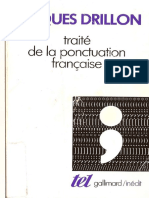 Drillon, Traite de Ponctuation Francaise