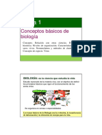 TEMA 1 - Coceptos Básicos de Biología - Alumnos PDF
