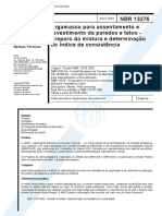 NBR 13276 - 2002 - Argamassa Para Assentamento e Revestimen