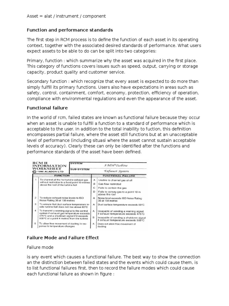 Function and Performance Standards | PDF | Business | Technology ...