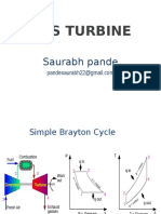Gas Turbine: Saurabh Pande