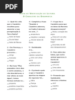 Ficha_Cavaleiro Da Dinamarca - Ficha de Verificação de Leitura_sem