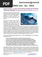 Download Talleres y Retiros Padmasana Oct-Diciembre 2016  by Padmasana Center SN324547487 doc pdf