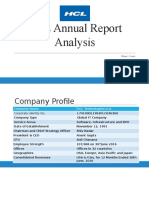 HCL Annual Report Analysis: Revenue Growth, Profit Increase