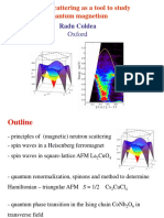 Neutron Scattering As A Tool To Study Quantum Magnetism by Radu Coldea