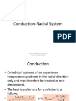 Conduction-Radial System: Source: Fundamentals of Heat and Mass Transfer by Incropera & Dewitt 1