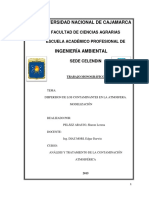 Dispersion de Los Contaminantes en La Atmofera