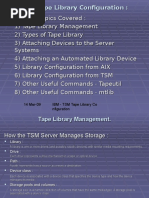 IBM Tape Library Configuration