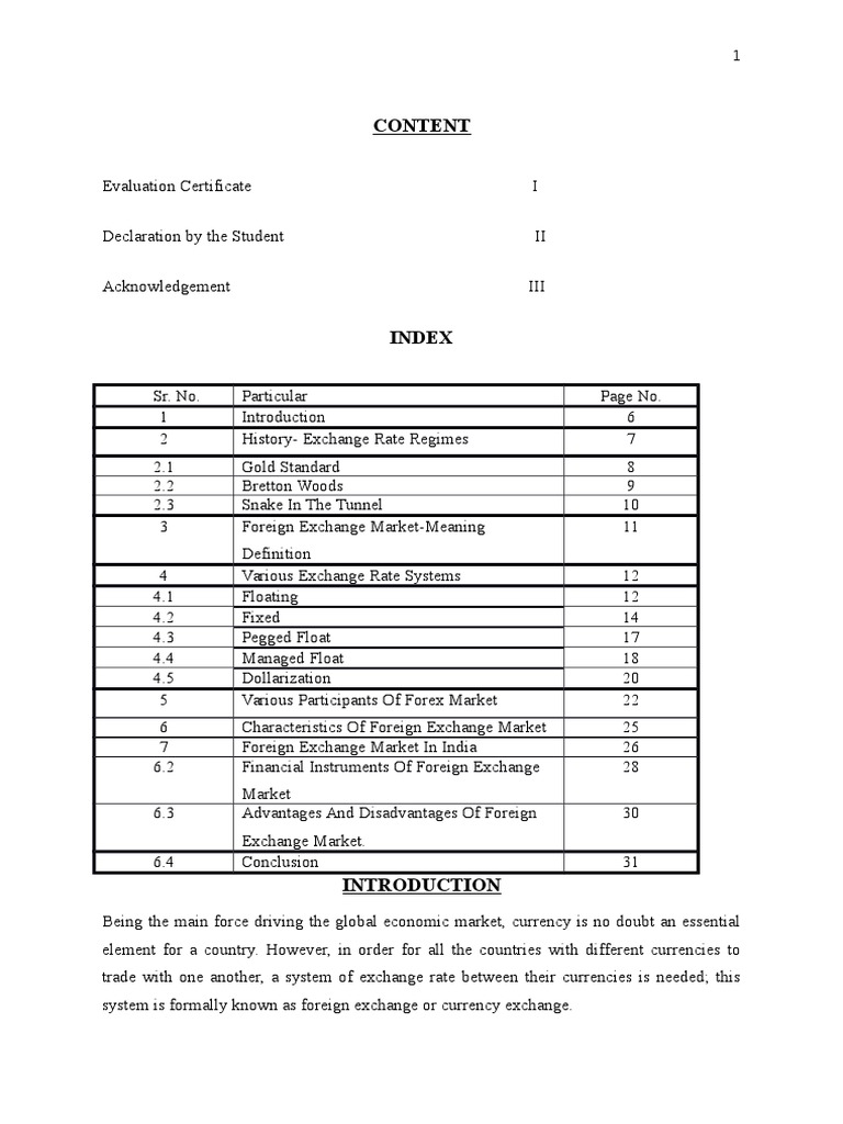 Exchange Rate Systems Fixed Exchange Rate System Foreign Exchange