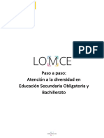 LOMCEd Pasoapaso Secundariaybac Diversidad V51