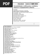 ABNT NBR 9050 - Acessibilidade