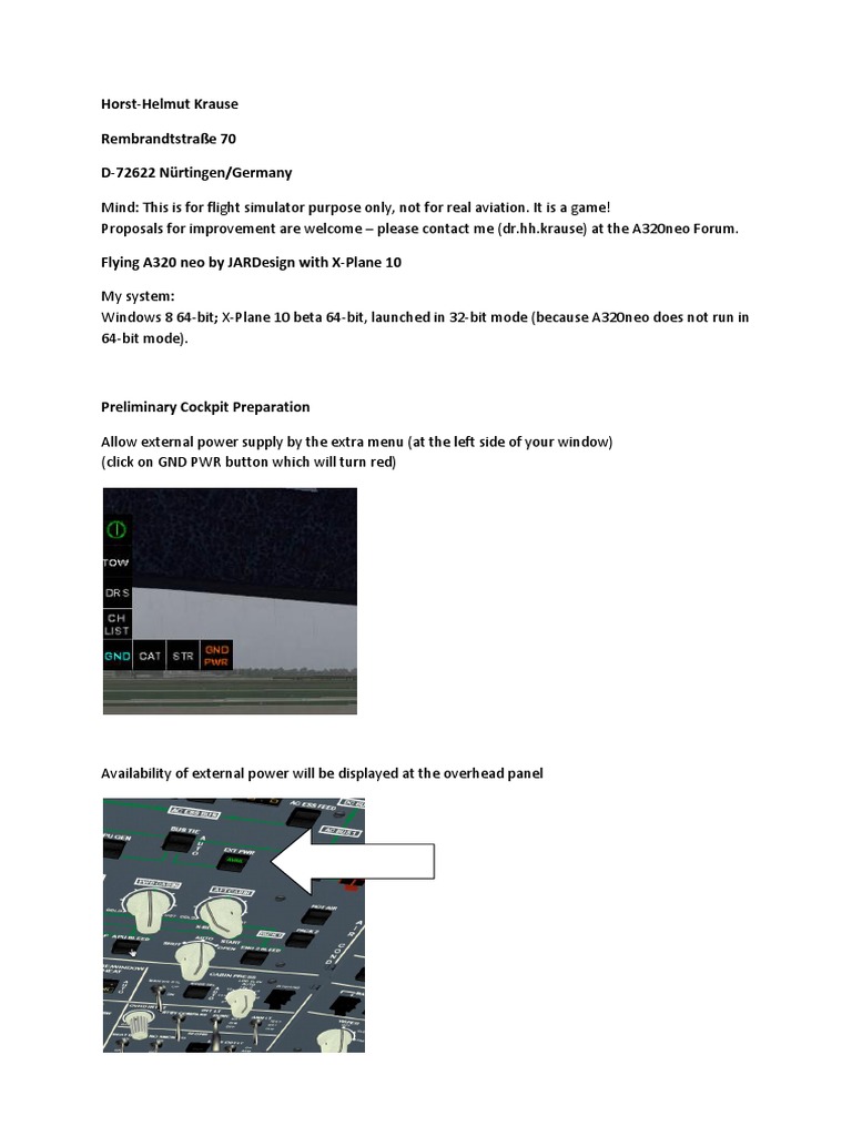 A320neo Brief Manual PDF Landing Gear Flap (Aeronautics)