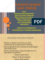 Filsafat Barat Dan Timur