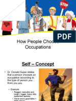 how people choose occupations
