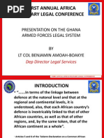 Ghana_Africa Military Legal Conference 2010