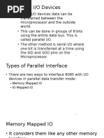 IO Interfacing