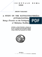 A Study of Ratnagotravibhaga,Takasaki,1966