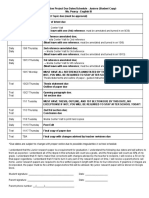 Due Dates Are Subject To Change With Proper Notice Due To Possible Irregularities in School Schedule