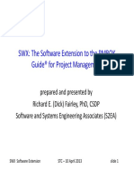 Software Extension to the PMBOK Guide Fifth Edition