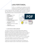 Diálisis Peritoneal