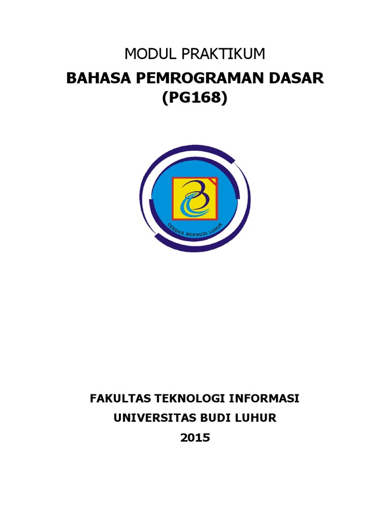 Praktikum Bahasa Pemrograman C Dasar | PDF