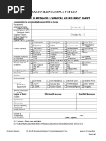 HS-Rev.00 Hazardous Substance - Chemical Assessment Sheet