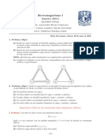 Examen Final de Electromagnetismo