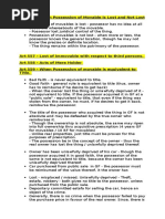 Art 556 - When Possession of Movable is Lost and Not Lost