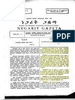 The Transitional Charter of Ethiopia