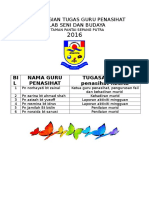 Pembahagian Tugas Guru Penasihat Ksb2016