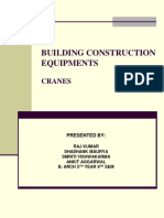 Building Construction Equipments: Cranes