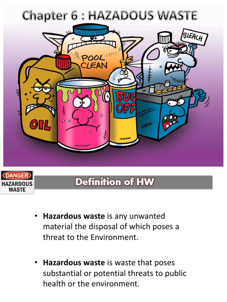 EPA Hazardous Waste Lists and Characteristics Explained PDF