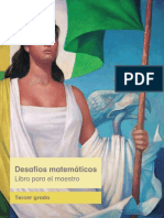 Primaria Tercer Grado Desafios Matematicos Libro para El Maestro Libro de Texto PDF