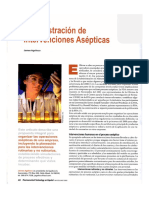 Admin Intervenc Asépticas y Diseño Proceso Aséptico Simulado PDF