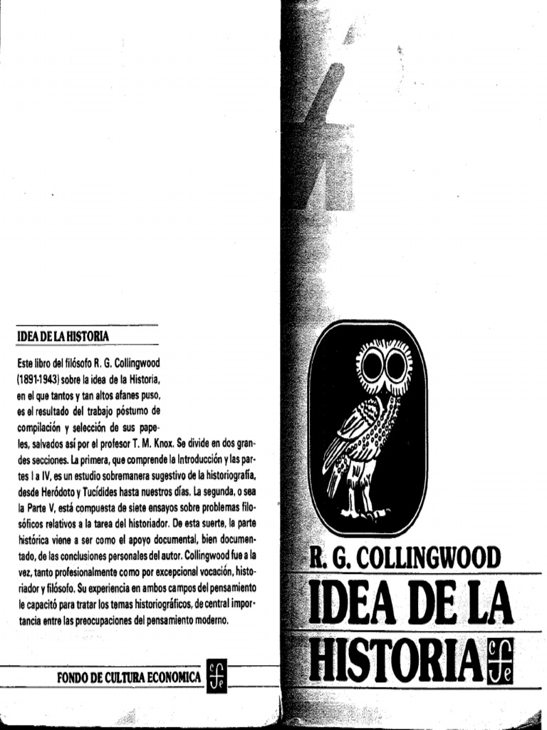 R.G Collingwood Idea de La Historia