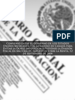 Convenio Entre El Gobierno de Mexico y El de Canada Sobre El Isr