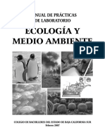 Manual de Practicas de Laboratorio Ecologia y Medio Ambiente