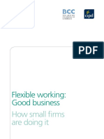 Flexible Working Good Business - How Small Firms Are Doing It