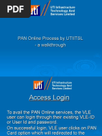 PAN Online Process