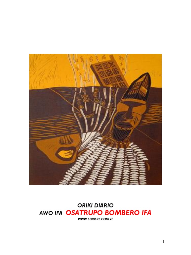 Oriki Diario Bombero Ifa | PDF
