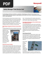 Safety Manager FDU Solution Note