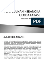 PENYUSUNAN KERANGKA GEODATABASE.ppt